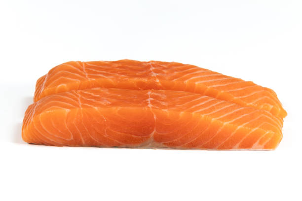 Premium Salmon Portion Skin off Frozen from Chile - Pack: IVP - Size: 6 oz & 8 oz - c