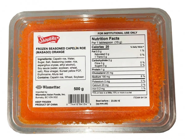 Tobiko, Ikura, Masago, Seaweed & Squid Salad