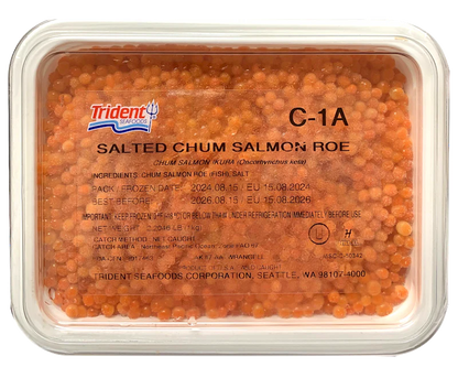 Tobiko, Ikura, Masago, Seaweed & Squid Salad